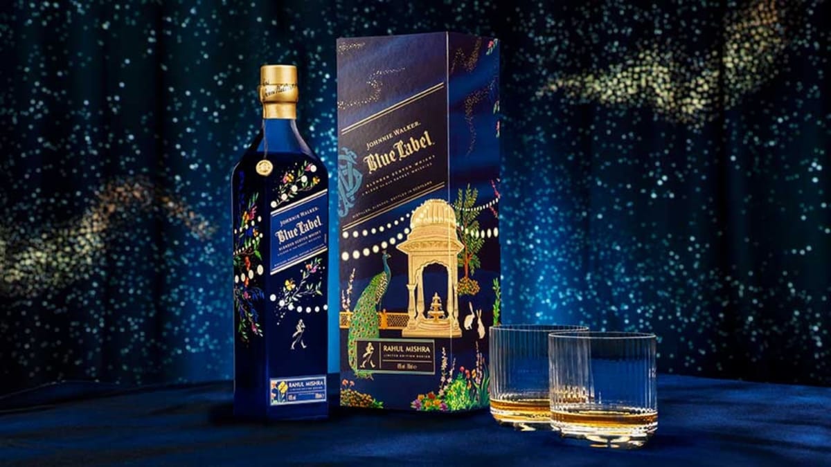 Johnnie Walker Blue Label x Rahul Mishra: Hindistan Esintili Özel Sürüm
